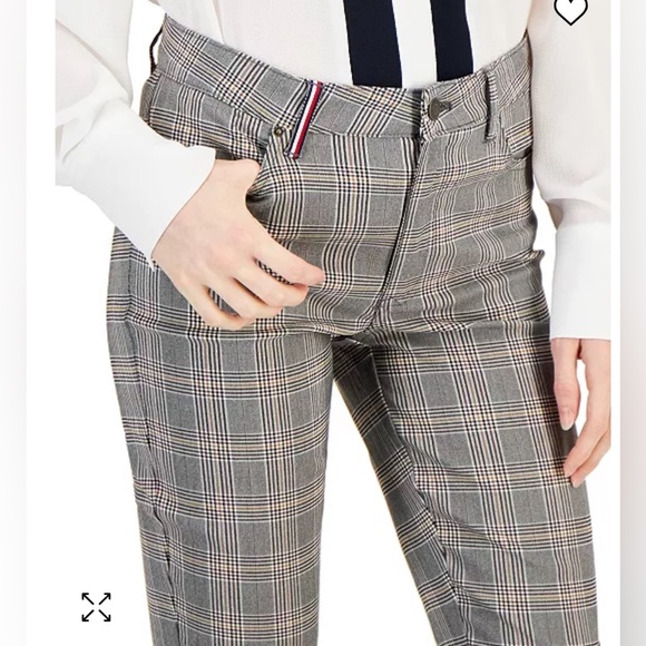 Tommy Hilfiger Glen Plaid ladies pants - Picture 3 of 9